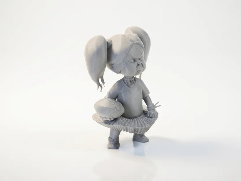 Mô hình nữ cầu thủ bóng bầu dục đầy khí chất - Mẫu in 3D sưu tầm độc đáo - Image 2