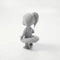 Mô hình nữ cầu thủ bóng bầu dục đầy khí chất - Mẫu in 3D sưu tầm độc đáo - Thumbnail 4