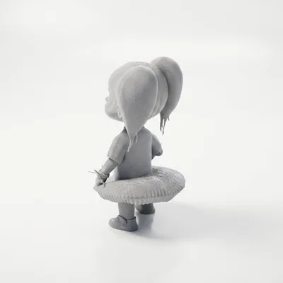 Mô hình nữ cầu thủ bóng bầu dục đầy khí chất - Mẫu in 3D sưu tầm độc đáo