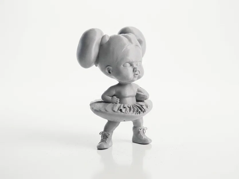 Mô hình 3D STL nữ cầu thủ bóng đá đầy cá tính - Image 2