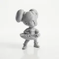 Mô hình 3D STL nữ cầu thủ bóng đá đầy cá tính - Thumbnail 2