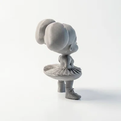 Mô hình 3D STL nữ cầu thủ bóng đá đầy cá tính