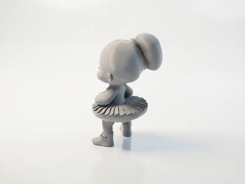 Mô hình 3D STL nữ cầu thủ bóng đá đầy cá tính - Image 4