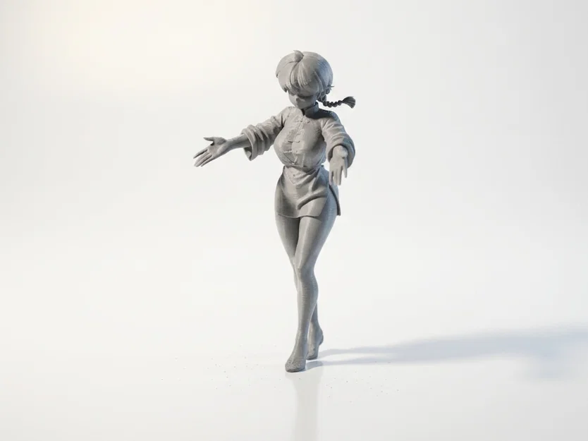 Mô hình tượng nữ dang tay 3D Printable - Image 1