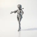 Mô hình tượng nữ dang tay 3D Printable - Thumbnail 1