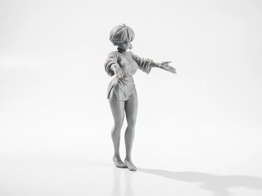 Mô hình tượng nữ dang tay 3D Printable - Image 2