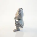 Mô hình 3D nhân vật cô bé cá tính - Angry Little Girl Figurine - Thumbnail 4