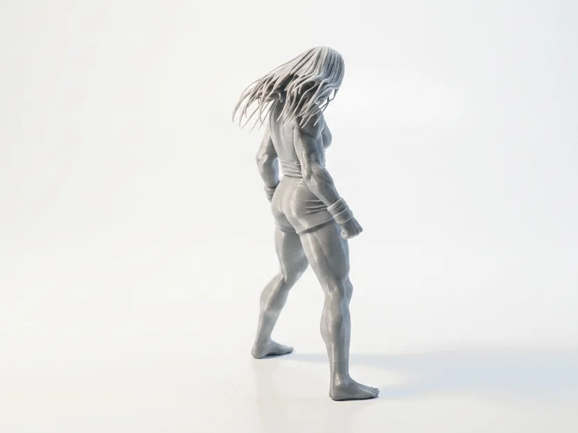 Mô hình nhân vật nữ Angry Lady 3D Printable - Image 3