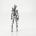 Mô hình 3D Nữ Cung Thủ Chiến Binh Giả Tưởng - Thumbnail 2