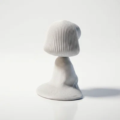 Mô hình 3D in được: Tượng cô gái Á Đông ngồi thiền