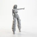 Mô hình 3D Tượng Nữ Nhân Vật Trùm Mũ (Hooded Figure Statue) - Thumbnail 2