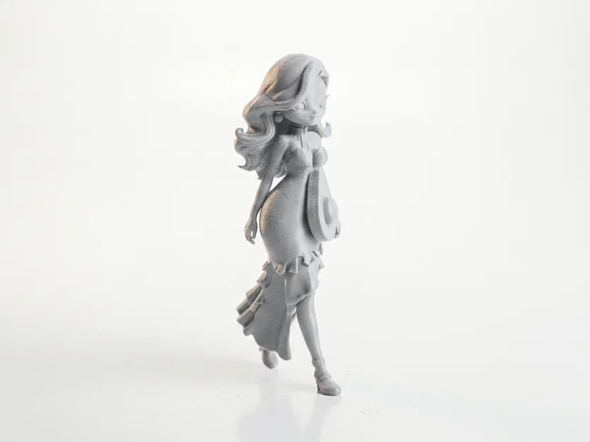 Mô hình nhân vật nữ Avocado Girl in 3D - Image 2