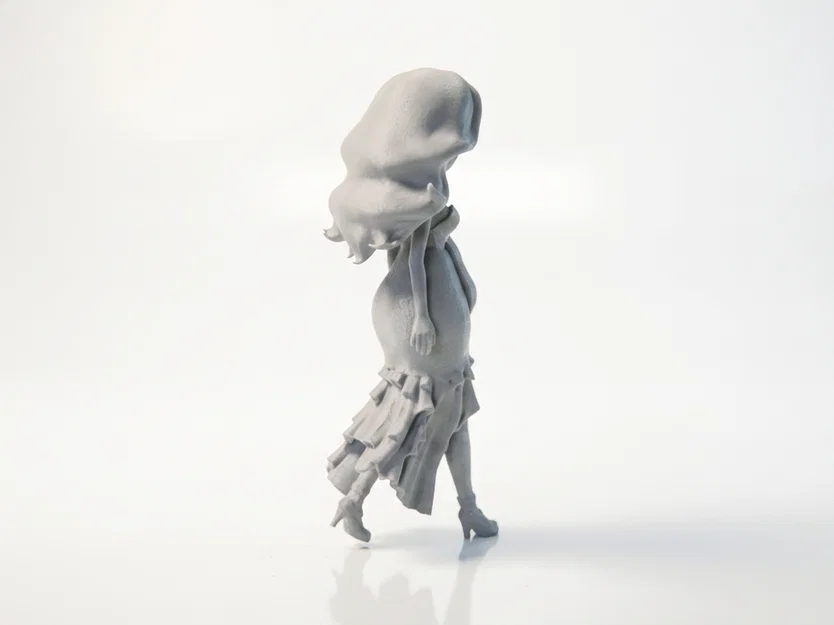 Mô hình nhân vật nữ Avocado Girl in 3D - Image 3