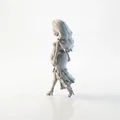 Mô hình nhân vật nữ Avocado Girl in 3D - Thumbnail 4