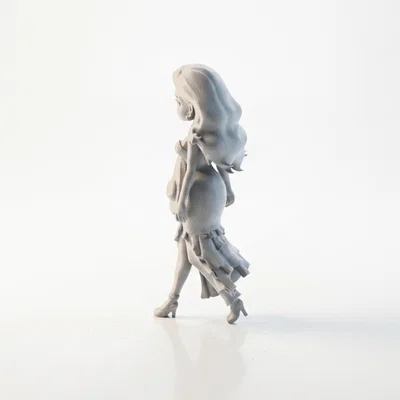 Mô hình nhân vật nữ Avocado Girl in 3D