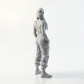 Mô hình tượng nữ vận động viên 3D (Athletic Woman Figurine) - Thumbnail 3