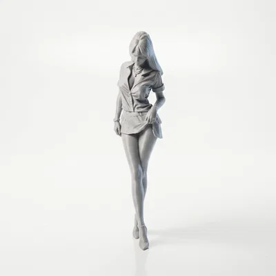 Mô hình Figurine Nữ Thanh Lịch - Mẫu in 3D tinh xảo