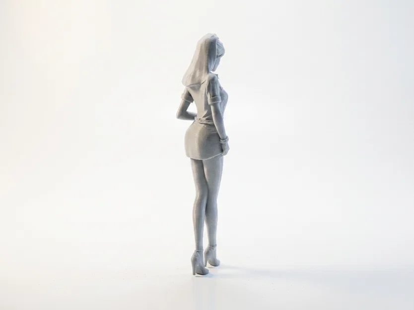 Mô hình Figurine Nữ Thanh Lịch - Mẫu in 3D tinh xảo - Image 3