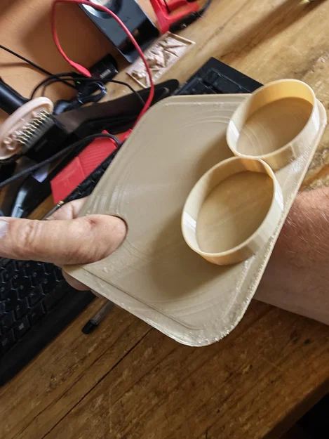 Khay pha màu đeo ngón cái tiện lợi cho họa sĩ 3D - Image 1