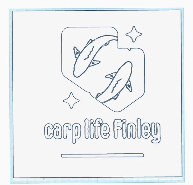 Bảng treo tường trang trí Carp Life Finley in 3D nghệ thuật - Image 1