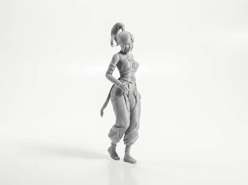 Mô hình nữ chiến binh Baddie 3D Printable - Image 2