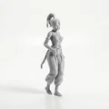 Mô hình nữ chiến binh Baddie 3D Printable - Thumbnail 2