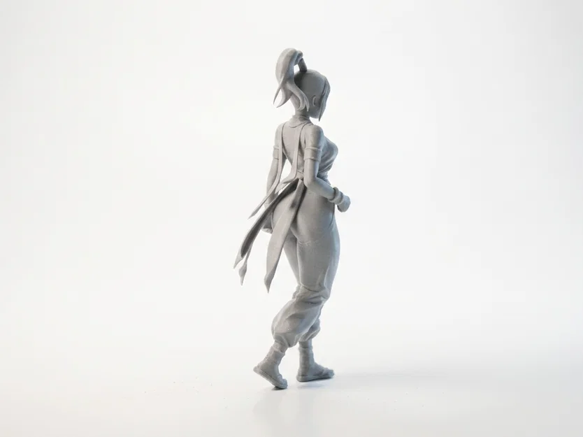 Mô hình nữ chiến binh Baddie 3D Printable - Image 3