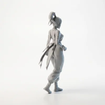 Mô hình nữ chiến binh Baddie 3D Printable