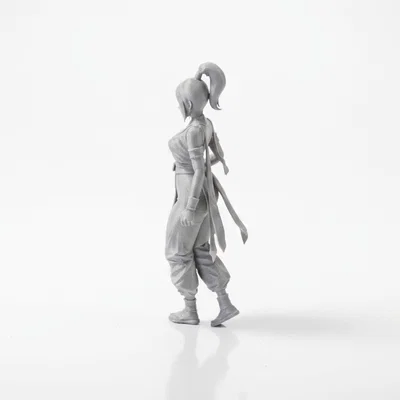 Mô hình nữ chiến binh Baddie 3D Printable