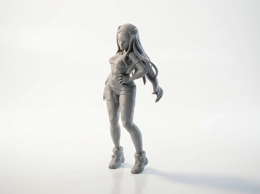 Mô hình nhân vật nữ Baddie cá tính - File in 3D gaming - Image 1