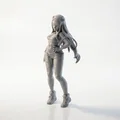 Mô hình nhân vật nữ Baddie cá tính - File in 3D gaming - Thumbnail 1