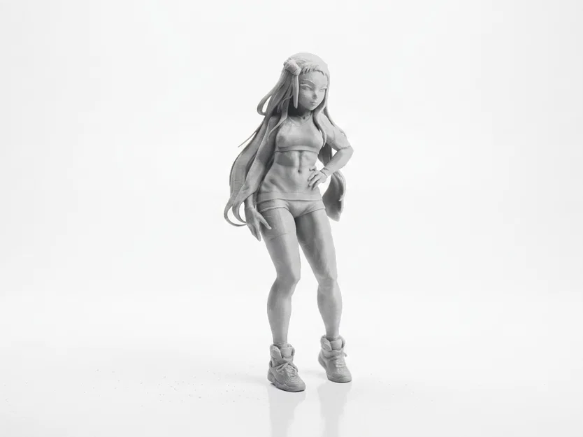 Mô hình nhân vật nữ Baddie cá tính - File in 3D gaming - Image 2