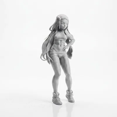 Mô hình nhân vật nữ Baddie cá tính - File in 3D gaming