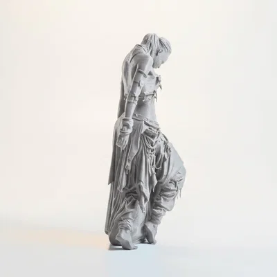 Tượng Nữ Cổ Điển Badlands Lady - Mô hình in 3D