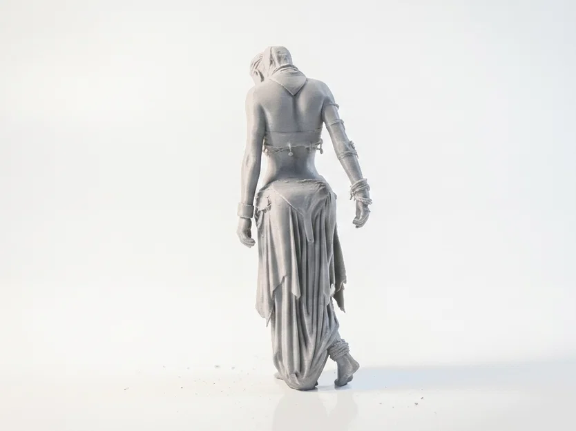 Tượng Nữ Cổ Điển Badlands Lady - Mô hình in 3D - Image 3