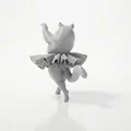Mô hình Mèo Vũ công Ba lê (Ballerina Cat) - File in 3D nghệ thuật - Thumbnail 3