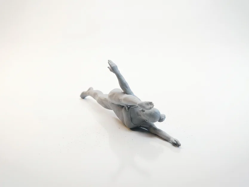 Mô hình tượng nữ vũ công Ballet 3D có thể in được - Image 1