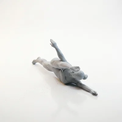 Mô hình tượng nữ vũ công Ballet 3D có thể in được