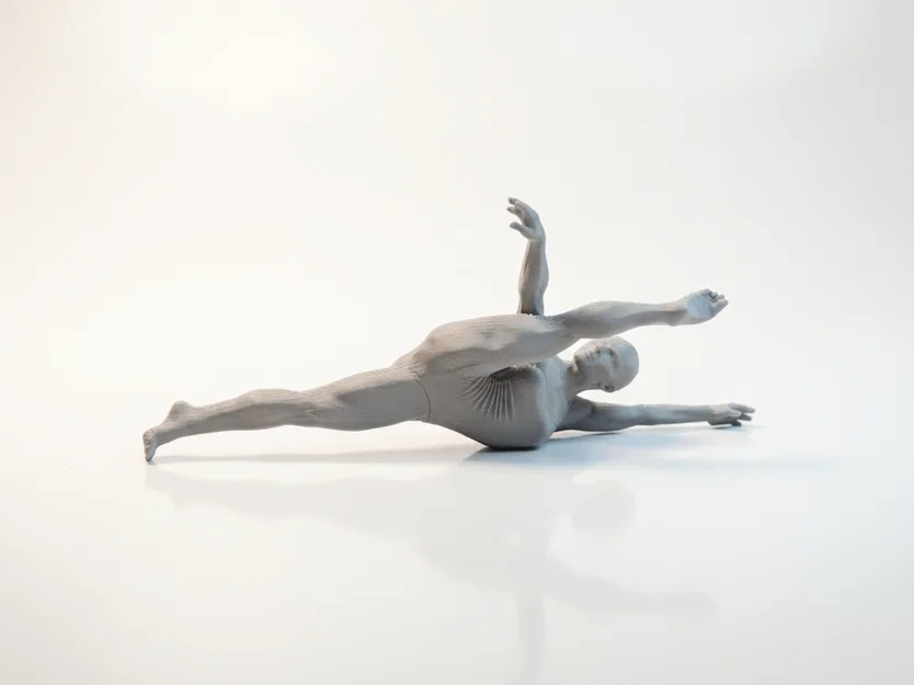Mô hình tượng nữ vũ công Ballet 3D có thể in được - Image 2