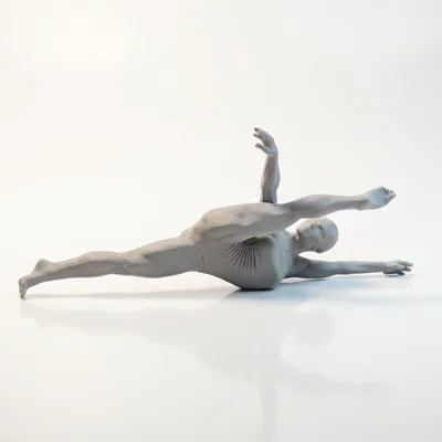 Mô hình tượng nữ vũ công Ballet 3D có thể in được