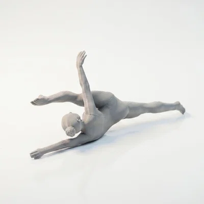 Mô hình tượng nữ vũ công Ballet 3D có thể in được