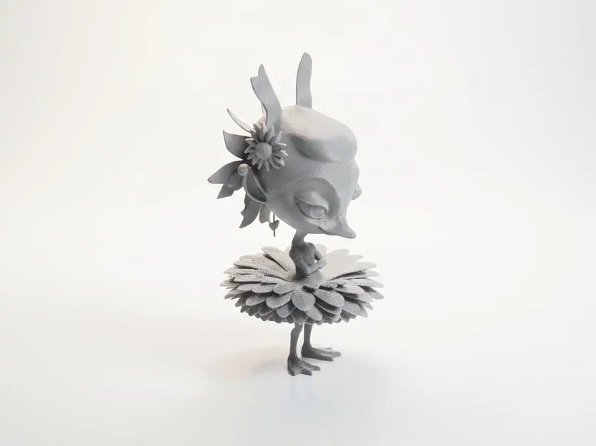 Mô hình 3D Chim Vũ Công Ballet - Tượng Nghệ Thuật Fantasy - Image 1