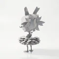 Mô hình 3D Chim Vũ Công Ballet - Tượng Nghệ Thuật Fantasy - Thumbnail 3