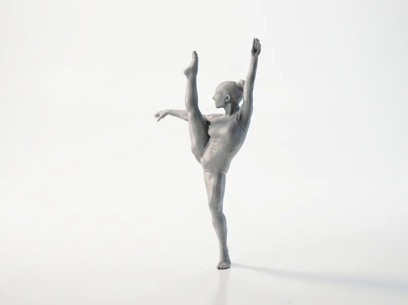 Mô hình tượng vũ công Ballet nữ in 3D - Image 1