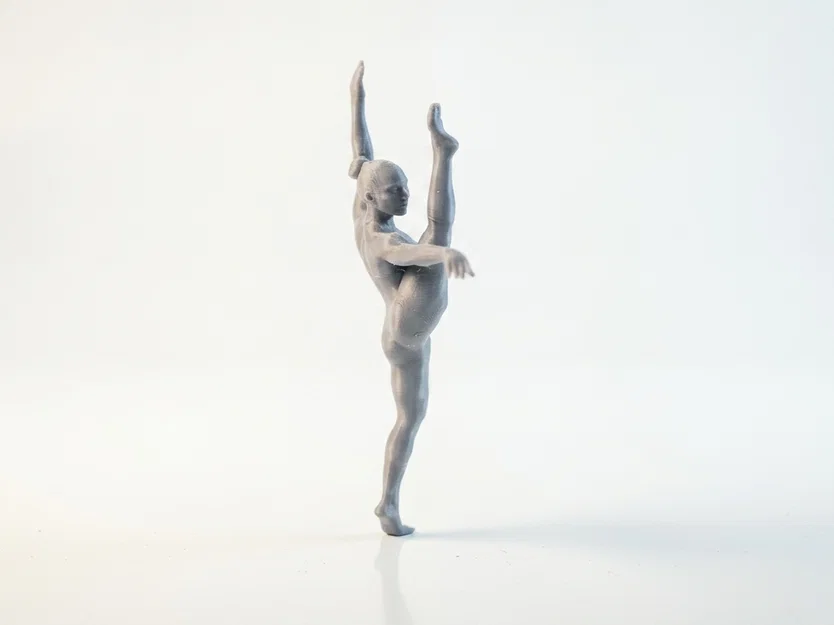 Mô hình tượng vũ công Ballet nữ in 3D - Image 3
