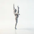 Mô hình tượng vũ công Ballet nữ in 3D - Thumbnail 3