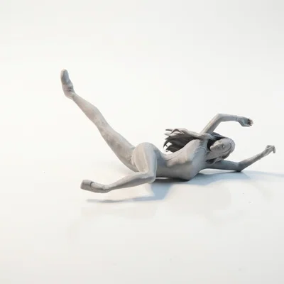 Mô hình tượng nữ vũ công Ballet 3D in ấn