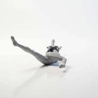 Mô hình tượng nữ vũ công Ballet 3D in ấn