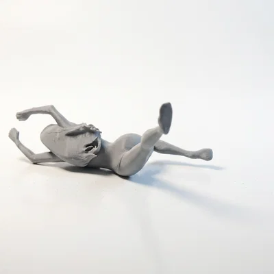 Mô hình tượng nữ vũ công Ballet 3D in ấn