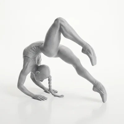 Mô hình tượng vũ công Ballet 3D - Nghệ thuật in 3D tinh tế